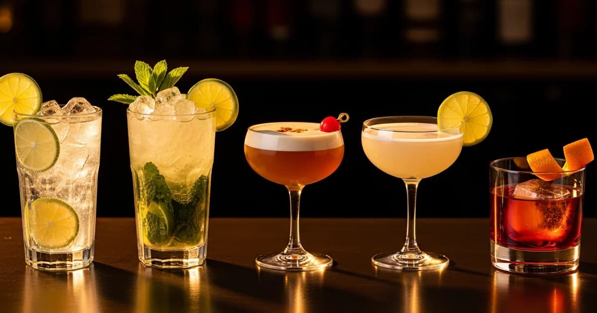 5 cocktails som alla nybörjare borde lära sig