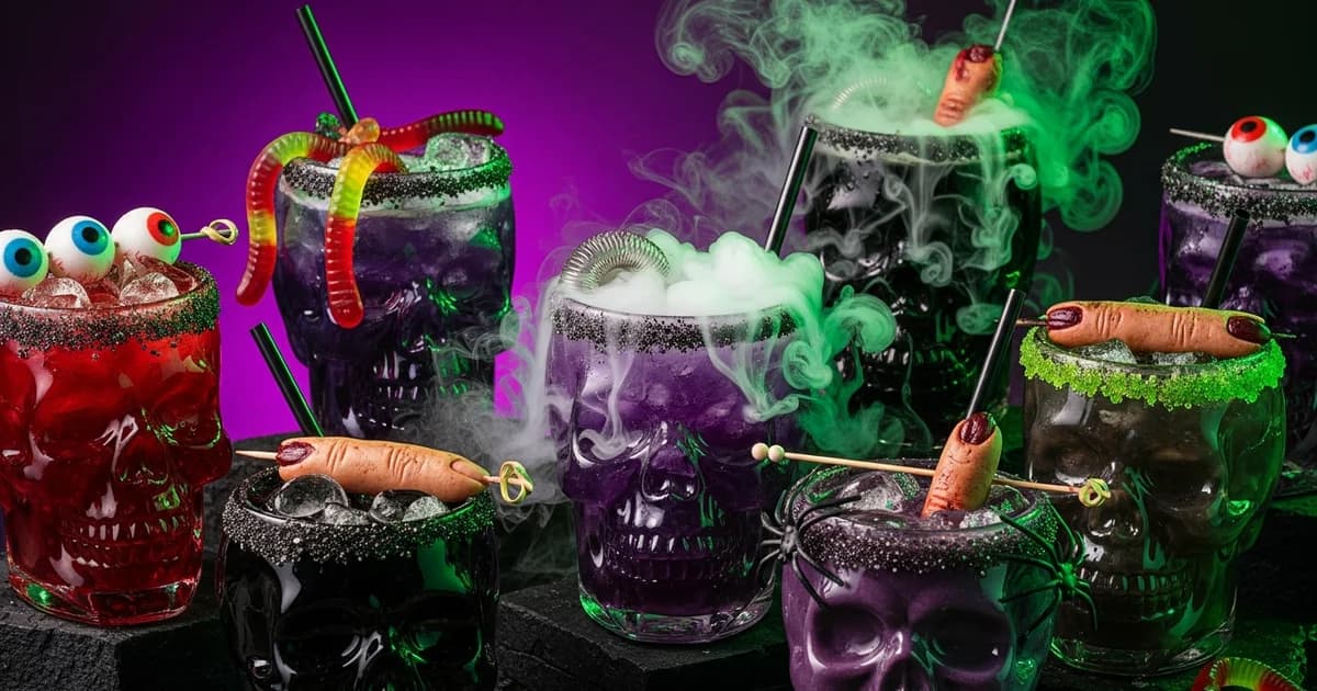 Halloween-drinkar – Läskiga recept för festen