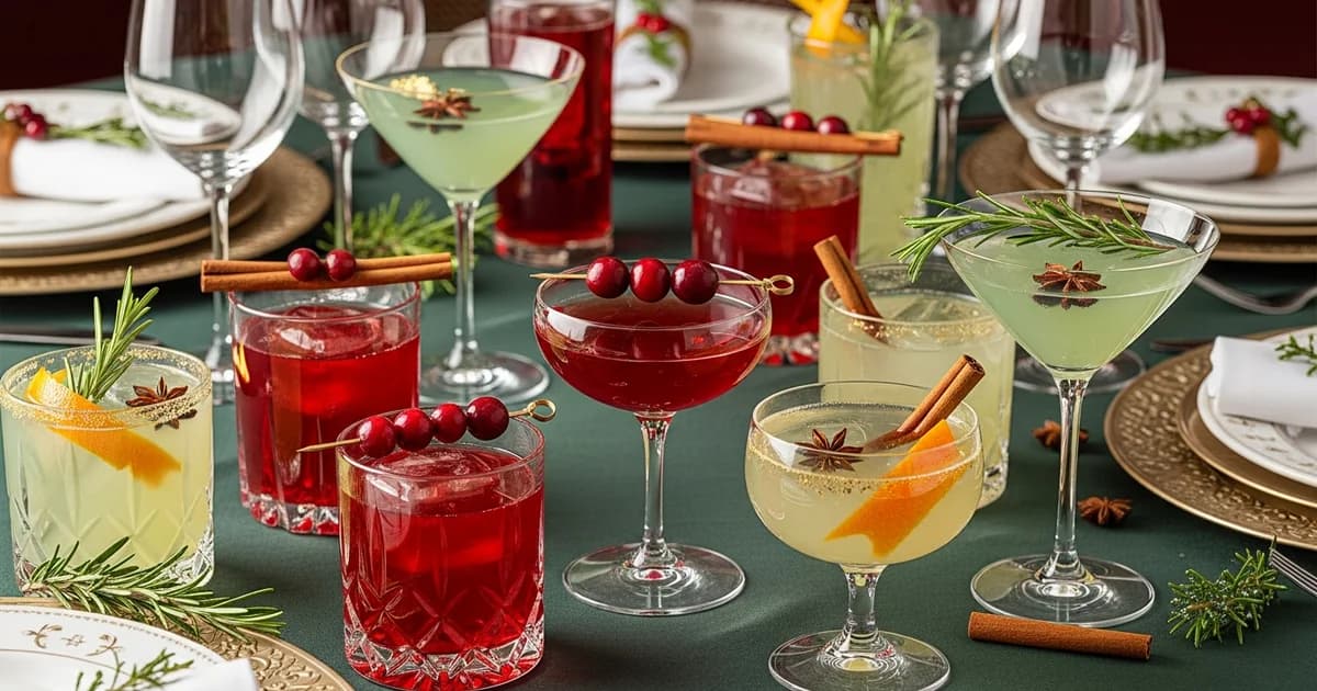 Julens cocktails – Festdrinkar som imponerar