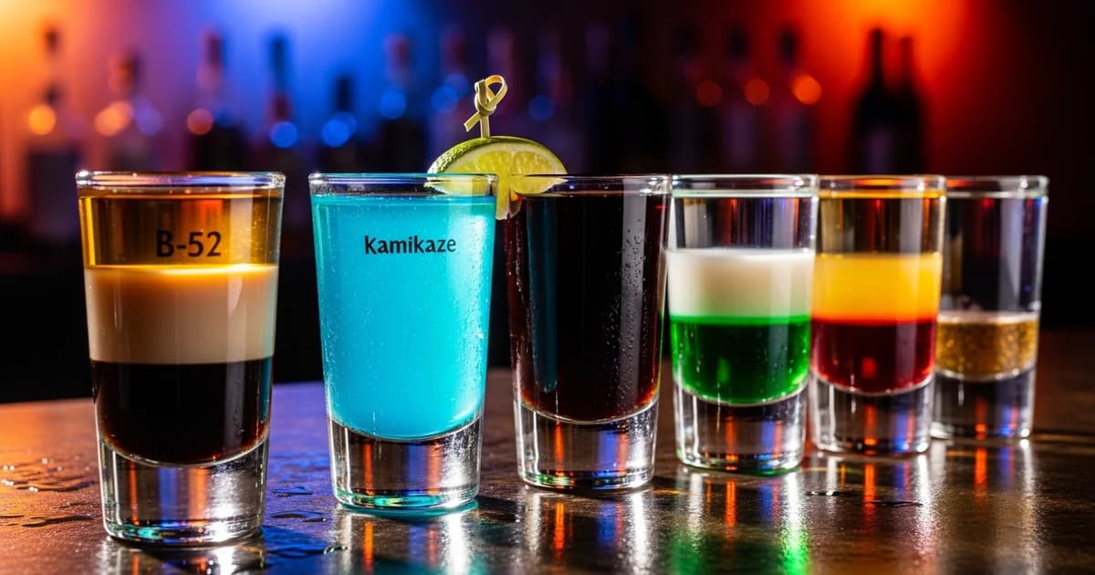 Shots-guiden – Teknik och recept för festen