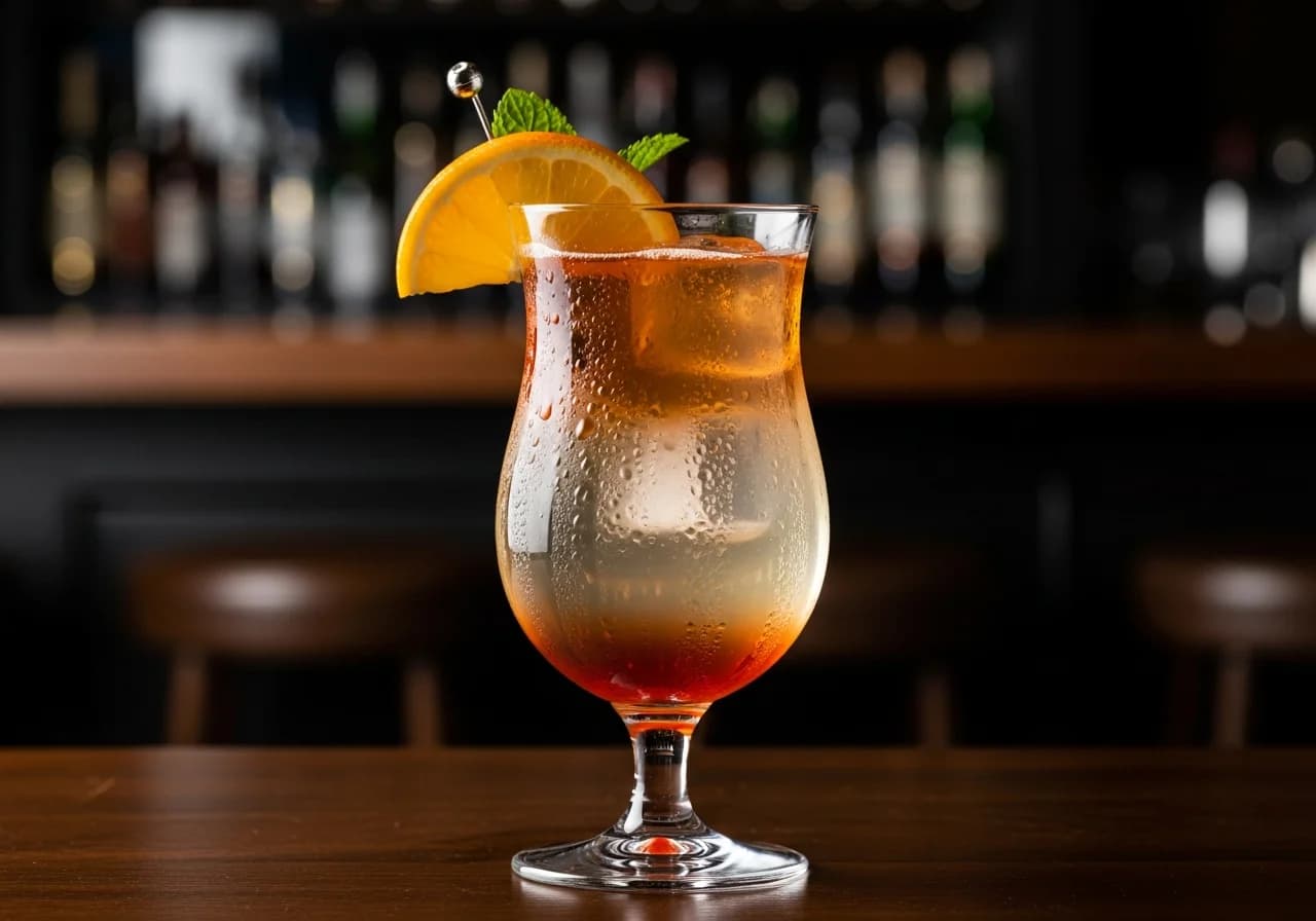 Acapulco Sunrise - Tequila/Mezcal cocktail recept