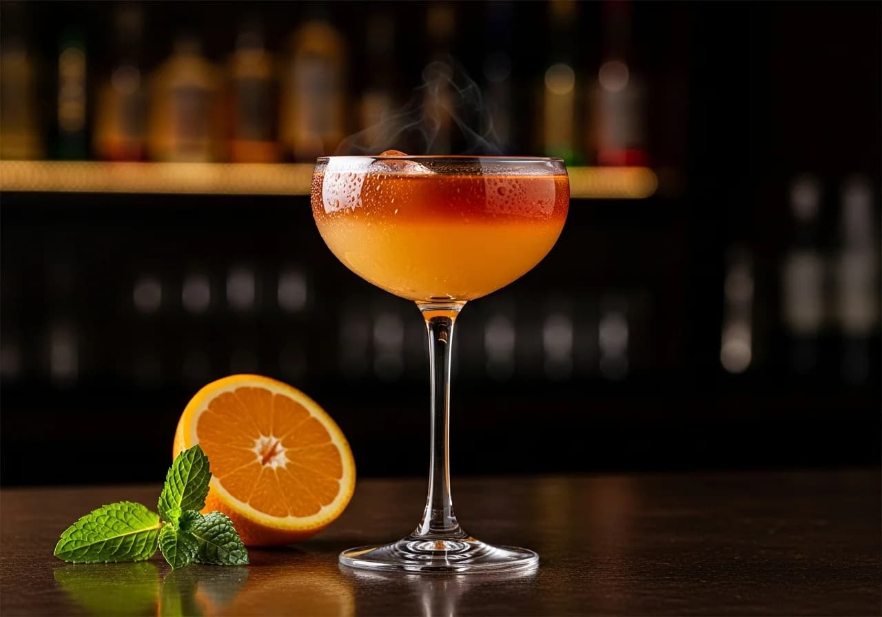 Alkoholfri Tequila Sunrise - Alkoholfritt cocktail recept