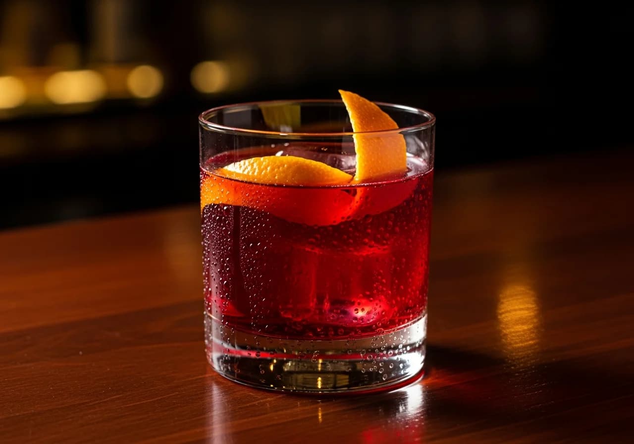 Americano (IBA) - Likör cocktail recept