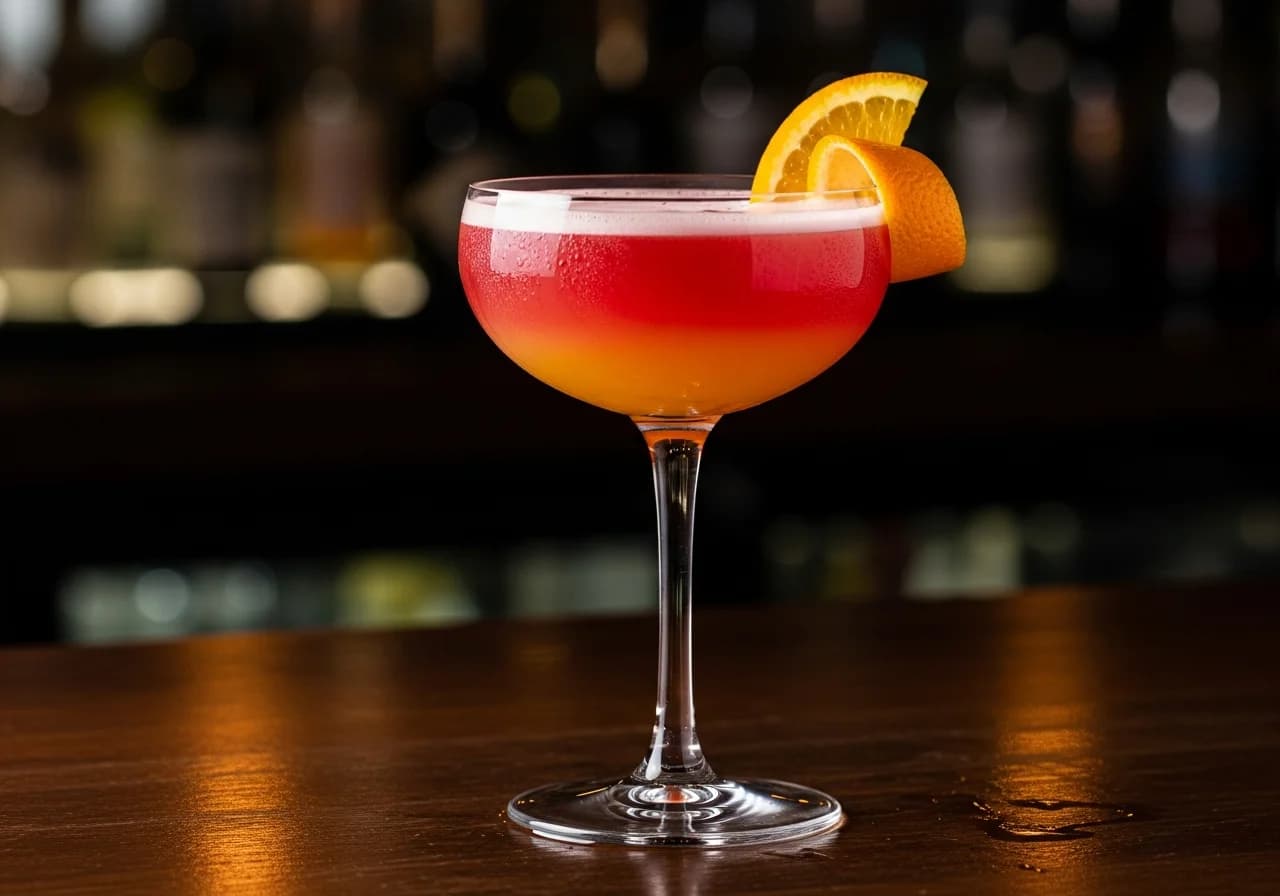Aperol Sour - Likör cocktail recept