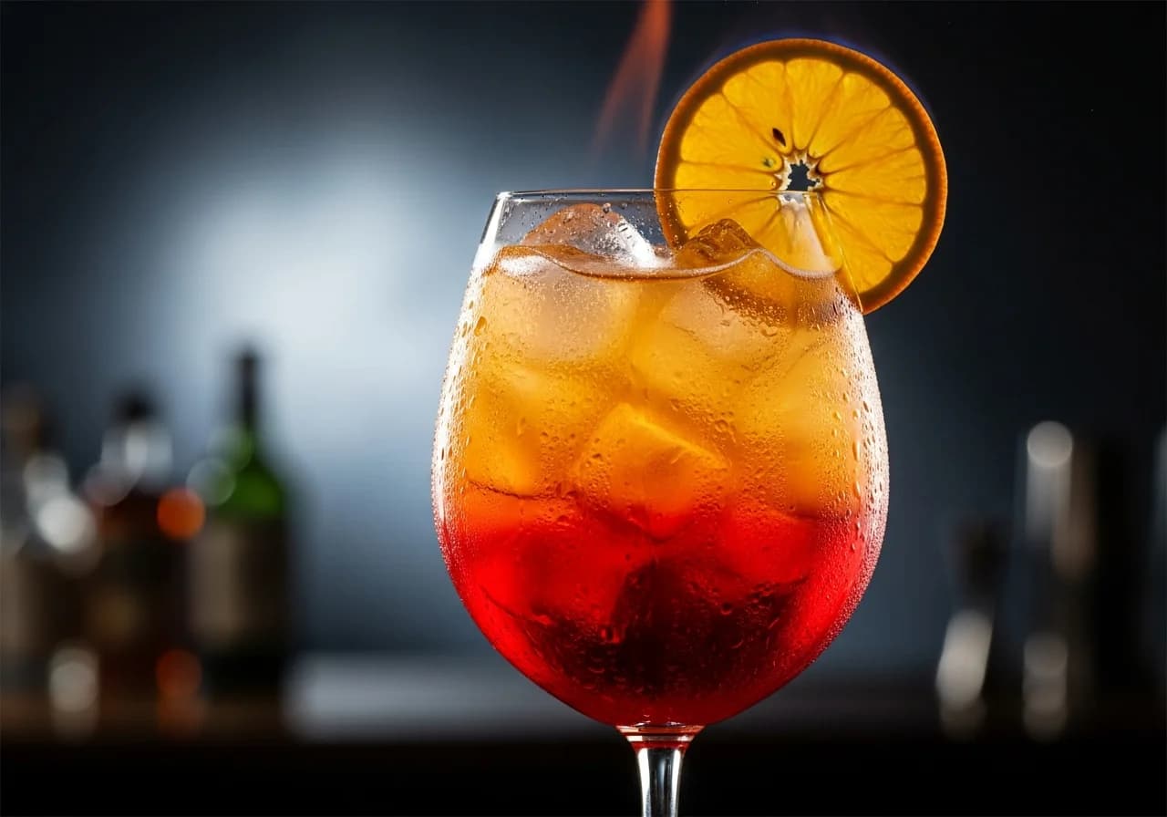 Aperol Spritz - Likör cocktail recept