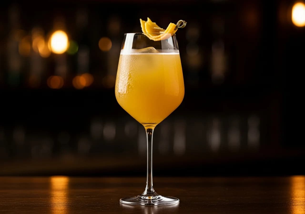 Bicicletta - Likör cocktail recept