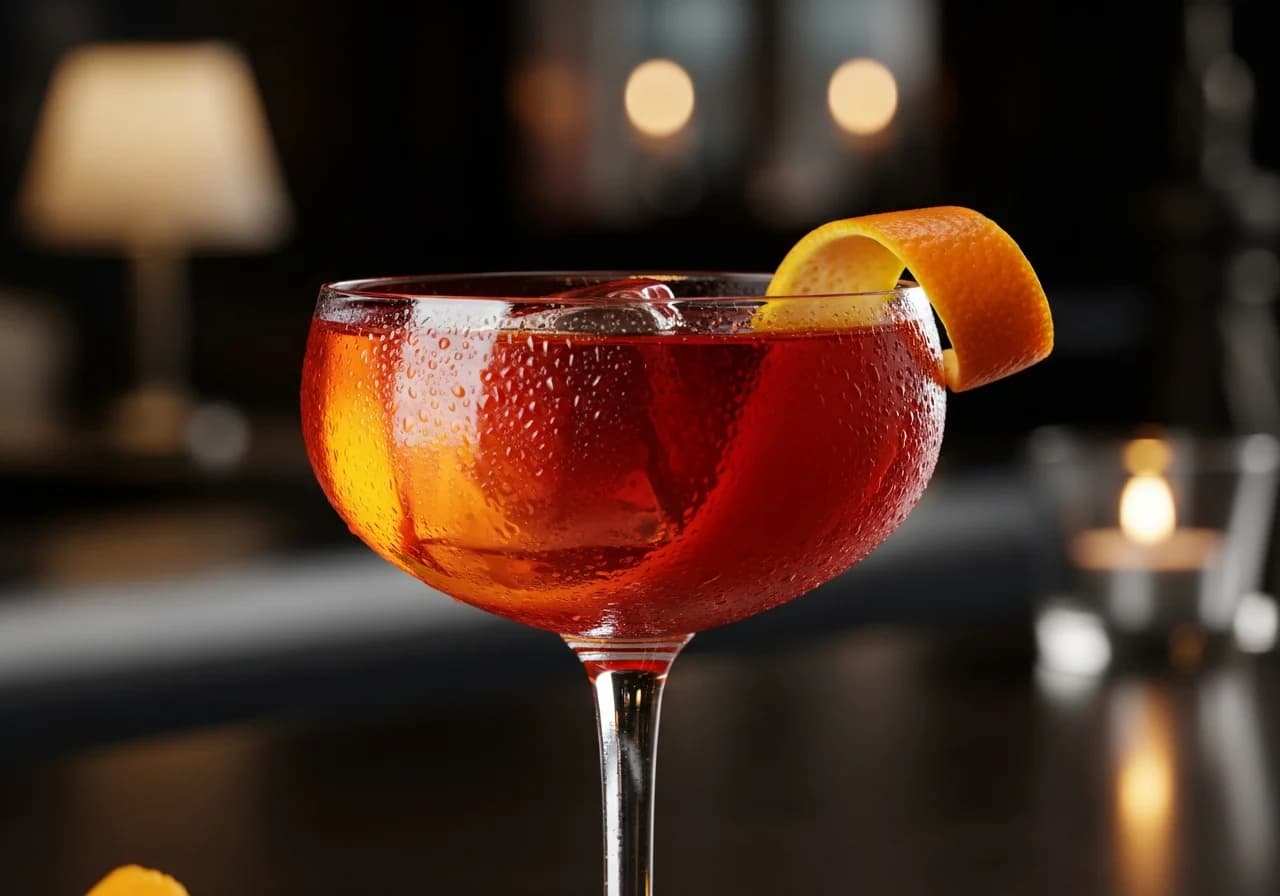 Blood and Sand - Whisky cocktail recept