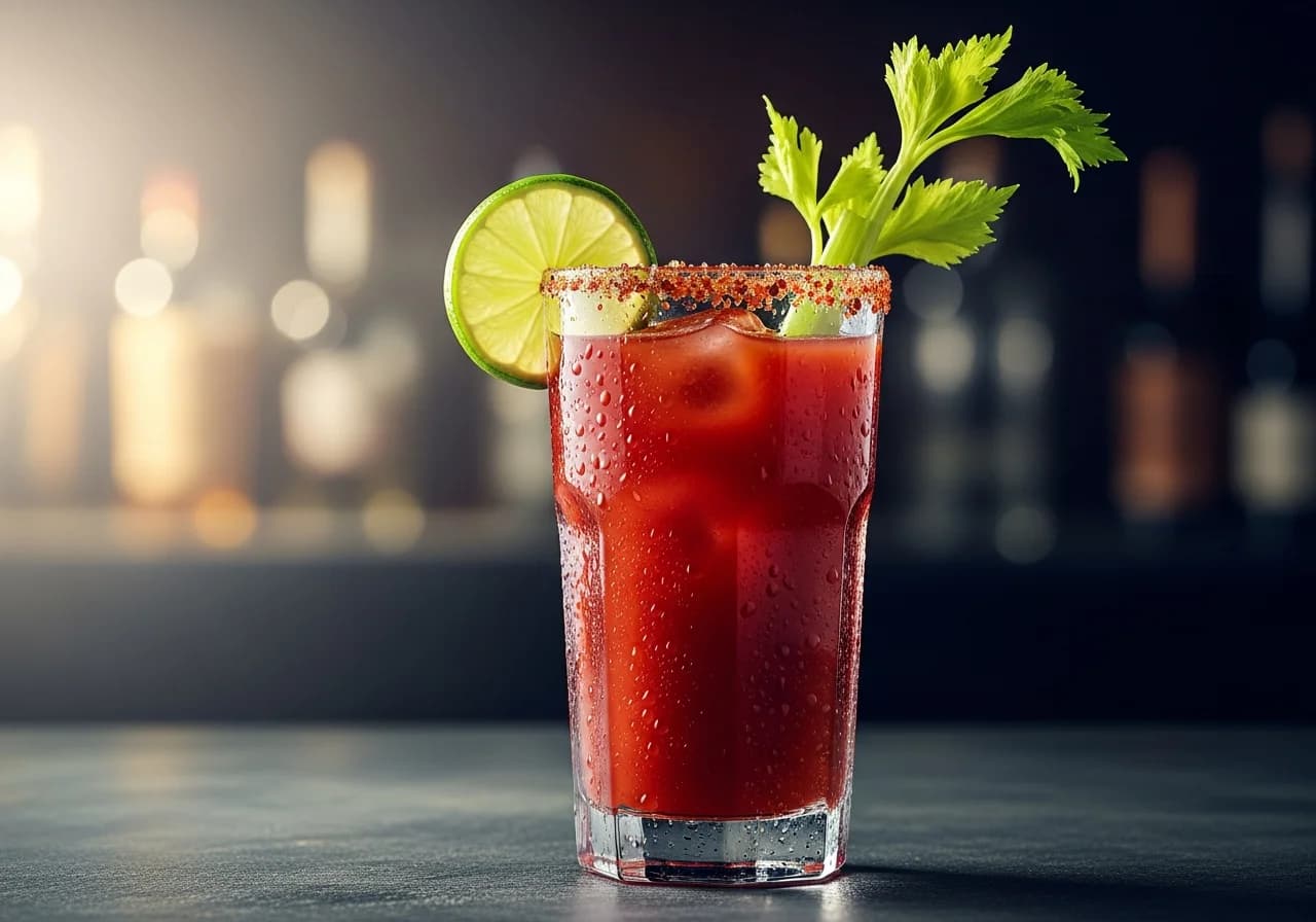 Bloody Caesar - Vodka cocktail recept
