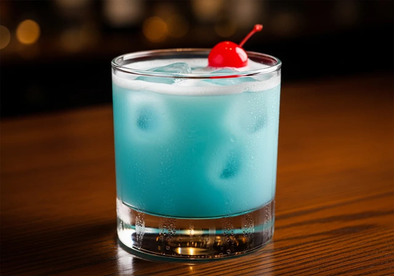 Blue Russian - Vodka cocktail recept