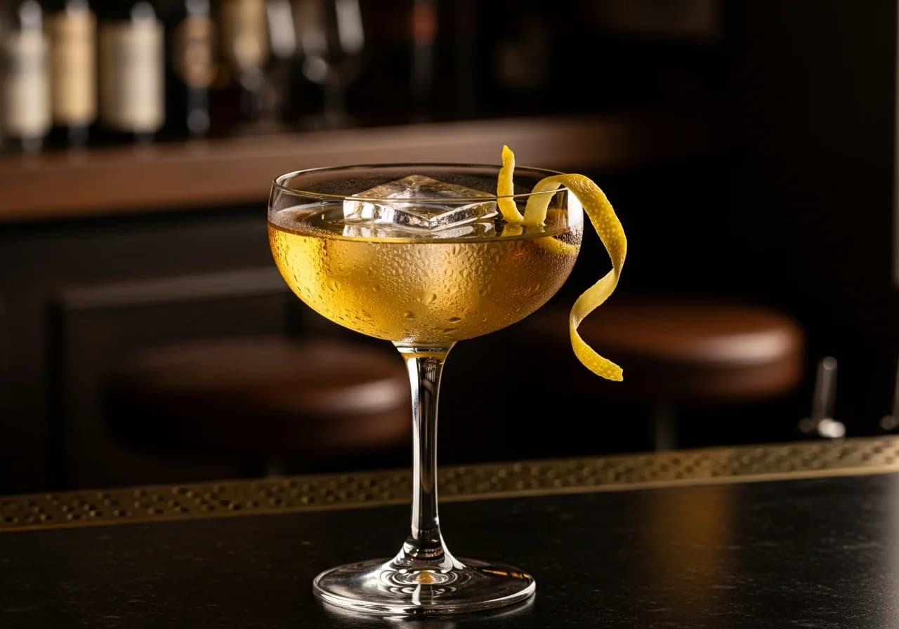 Calvados Sour - Likör cocktail recept