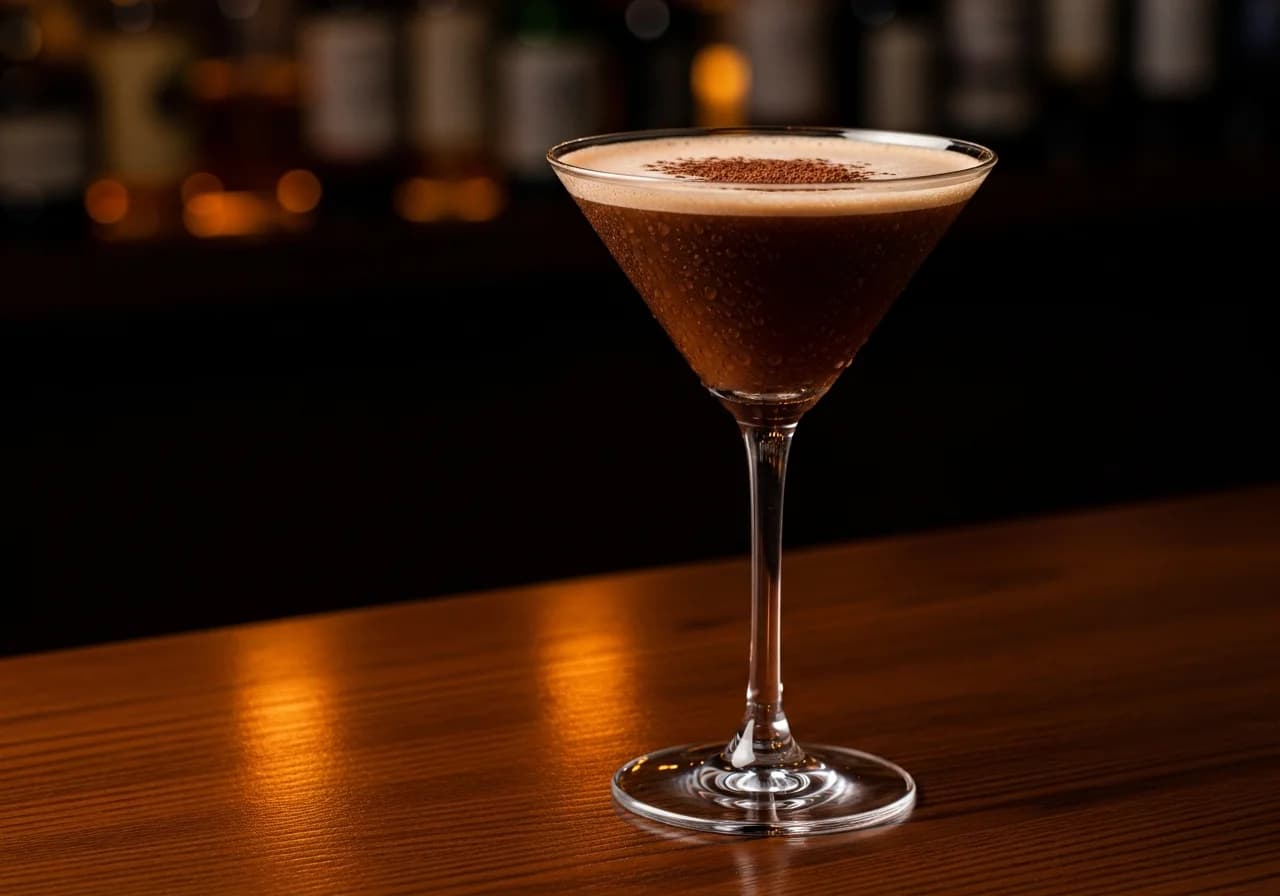 Cappuccinotini - Vodka cocktail recept