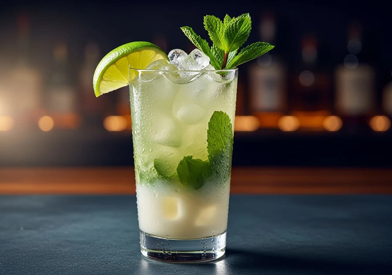 Cojito - Rom cocktail recept