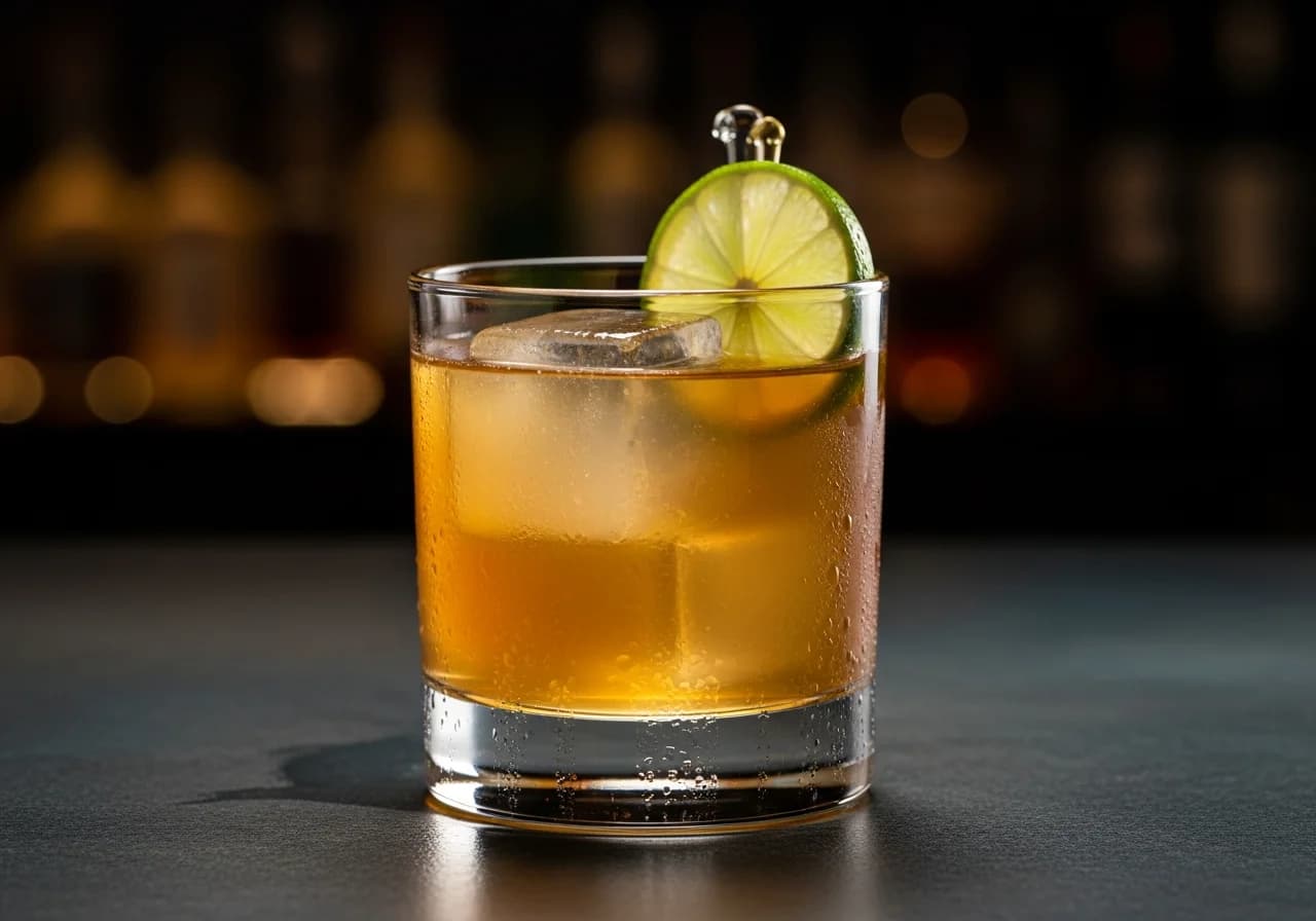 Corn and Oil - Rom cocktail recept