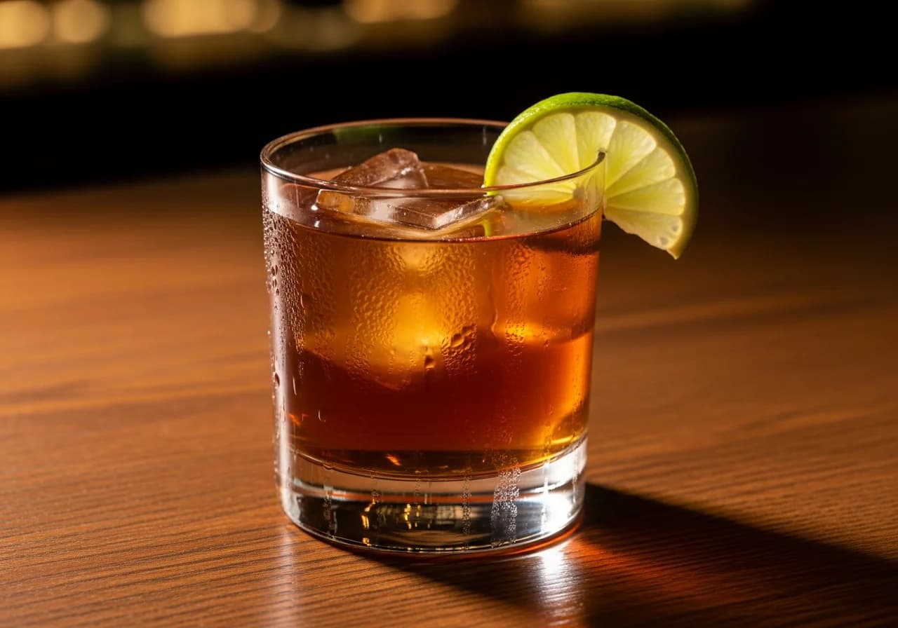 Corn 'n' Oil - Rom cocktail recept