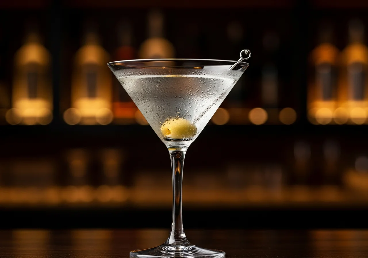 Dry Martini - Gin cocktail recept