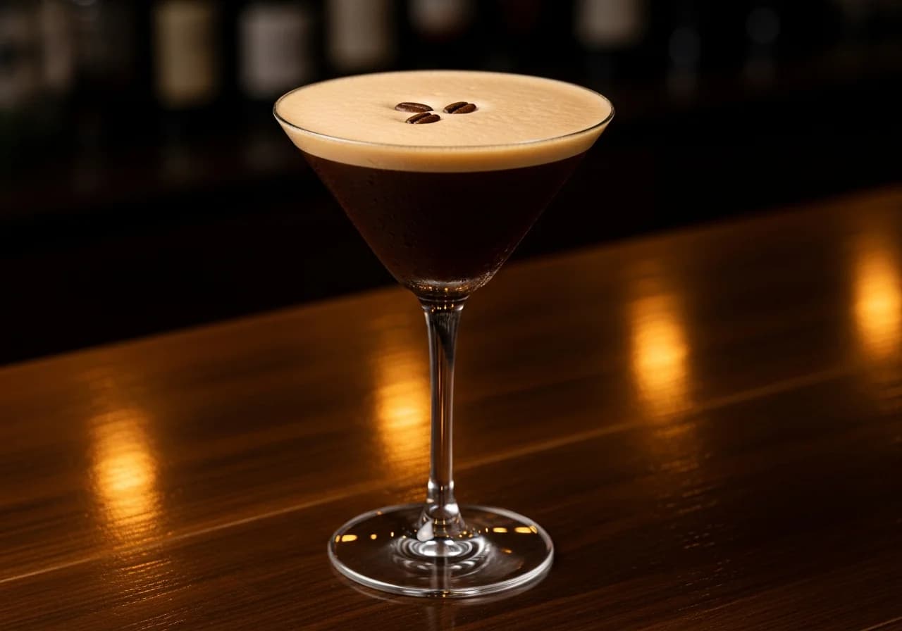 Espresso Martini - Vodka cocktail recept
