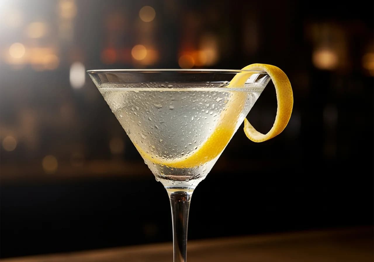 Fifty Fifty Martini - Gin cocktail recept