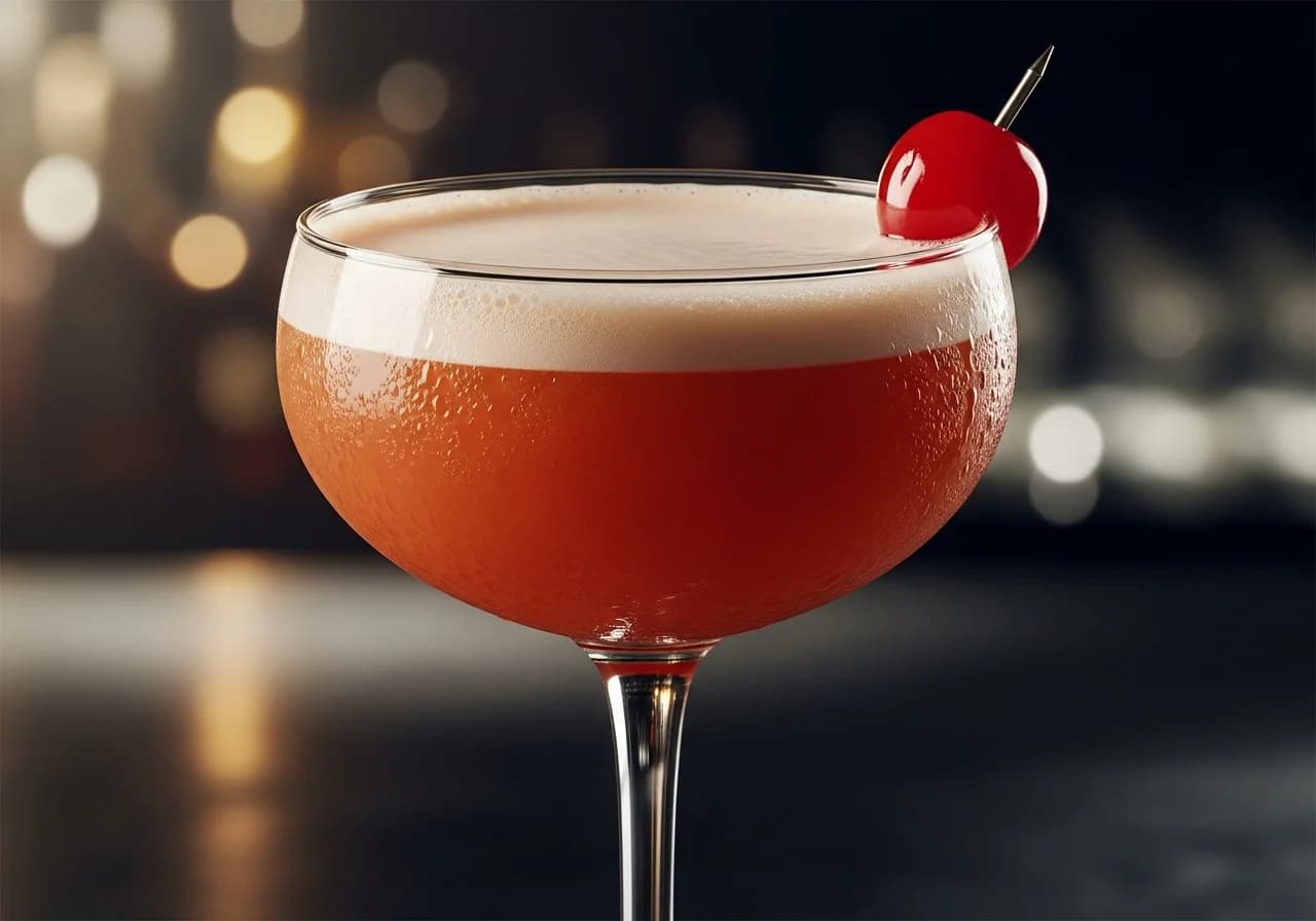 Fireball Sour - Likör cocktail recept