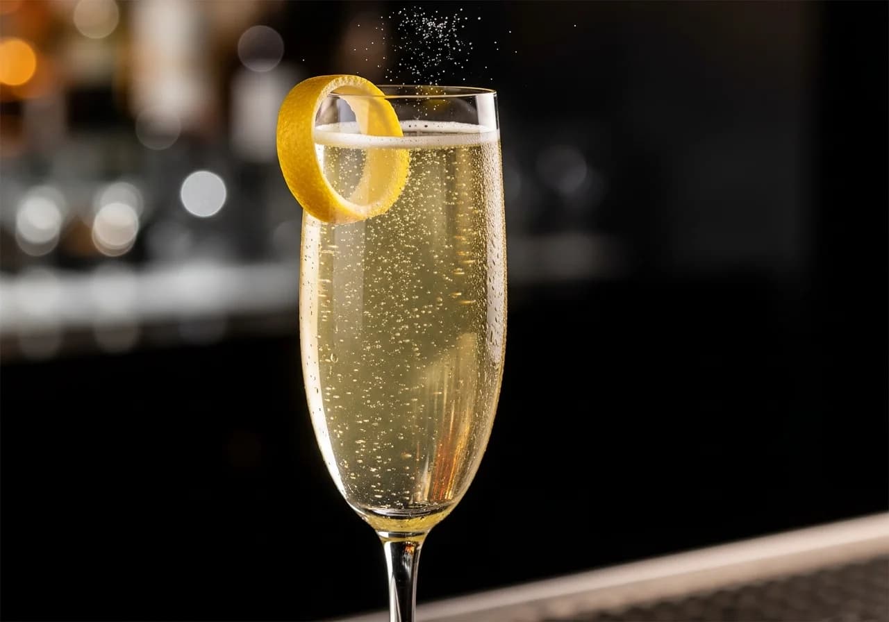 French 75 - Gin cocktail recept