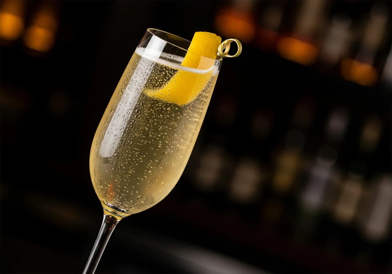 French 95 - Whisky cocktail recept