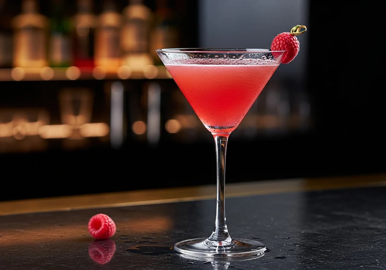 French Martini - Vodka cocktail recept