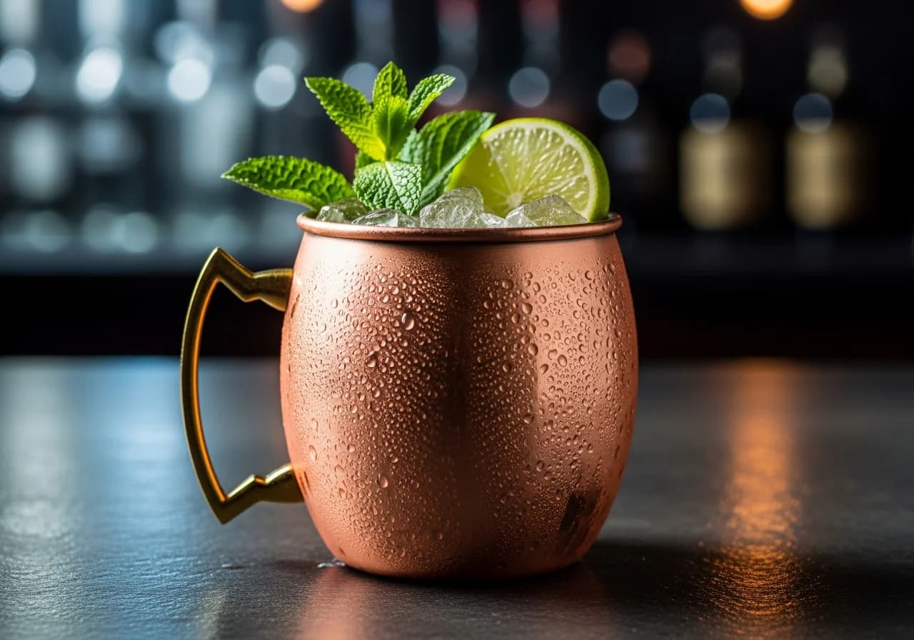 Gin Gin Mule - Gin cocktail recept