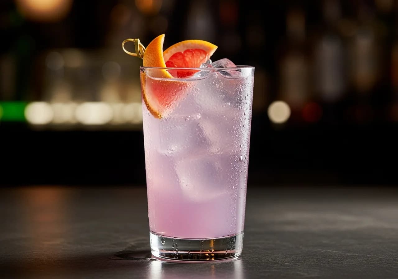 Gin & Grape Tonic - Gin cocktail recept