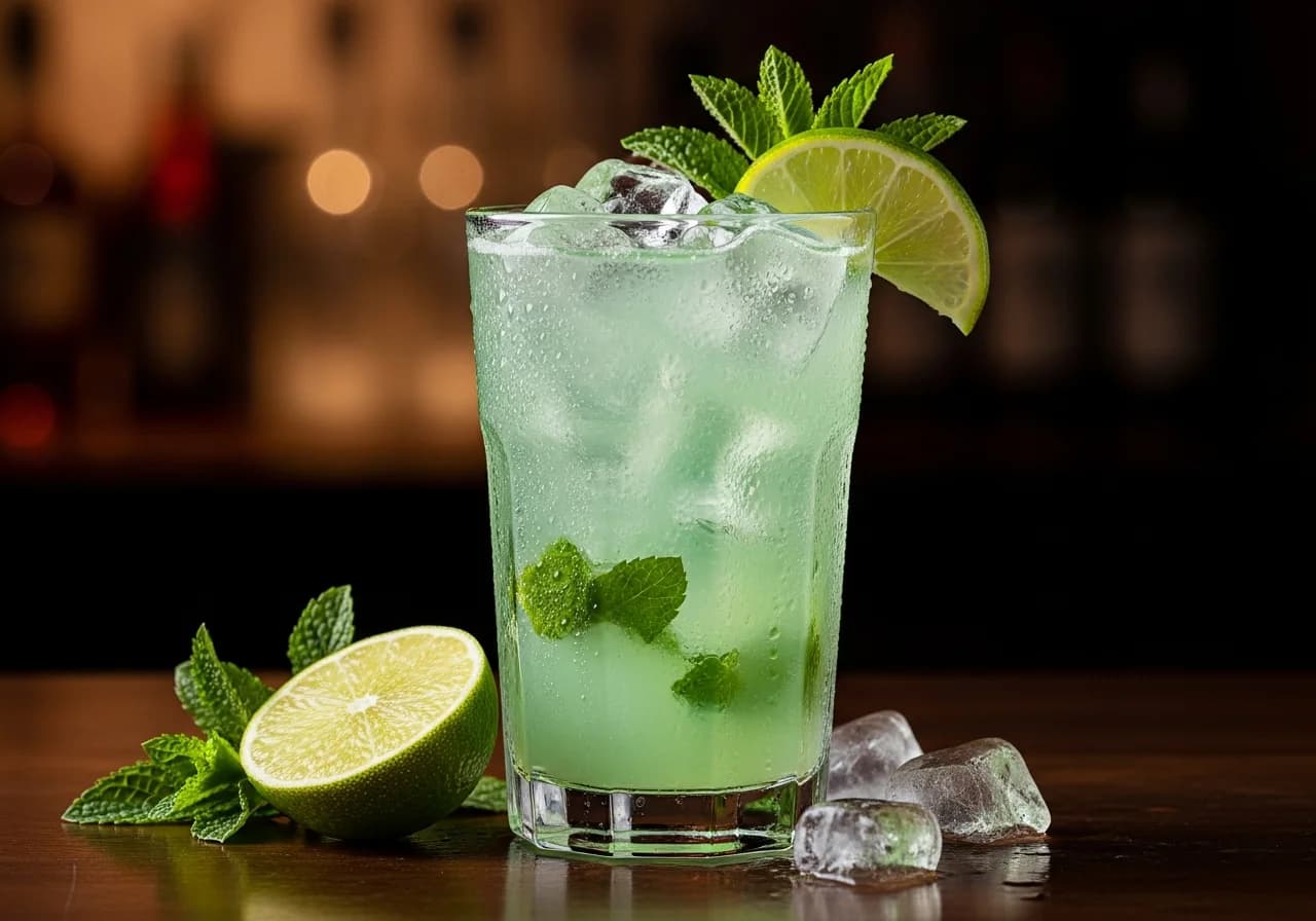 Gröna Hissen - Gin cocktail recept