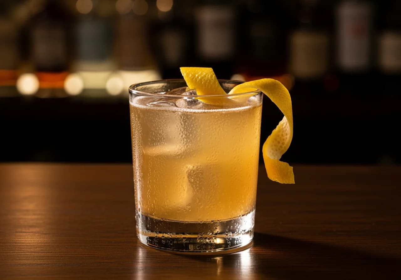 Horse's Neck (IBA) - Likör cocktail recept