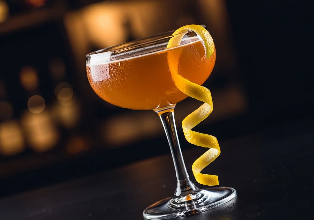 Horse's Neck - Likör cocktail recept