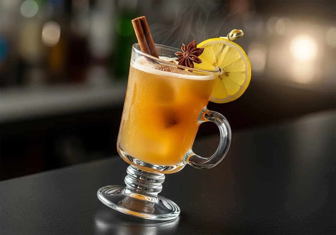 Hot Apple Xanté - Likör cocktail recept