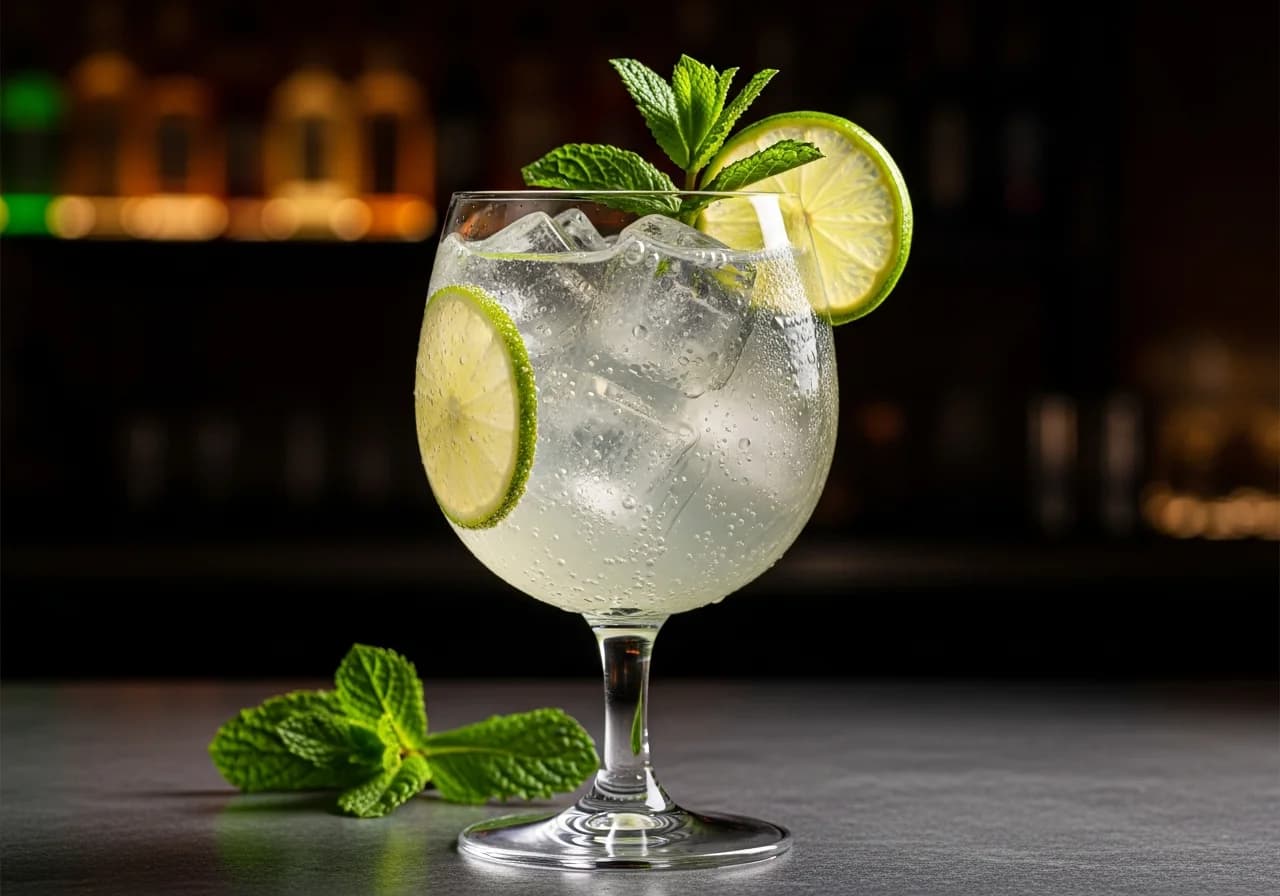 Hugo - Likör cocktail recept