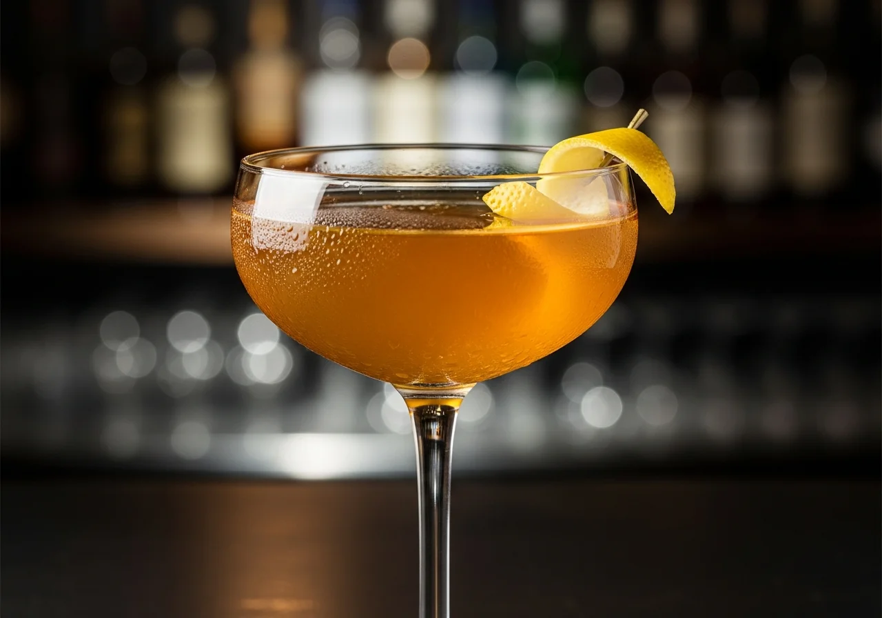 Japanese Cocktail - Gin cocktail recept