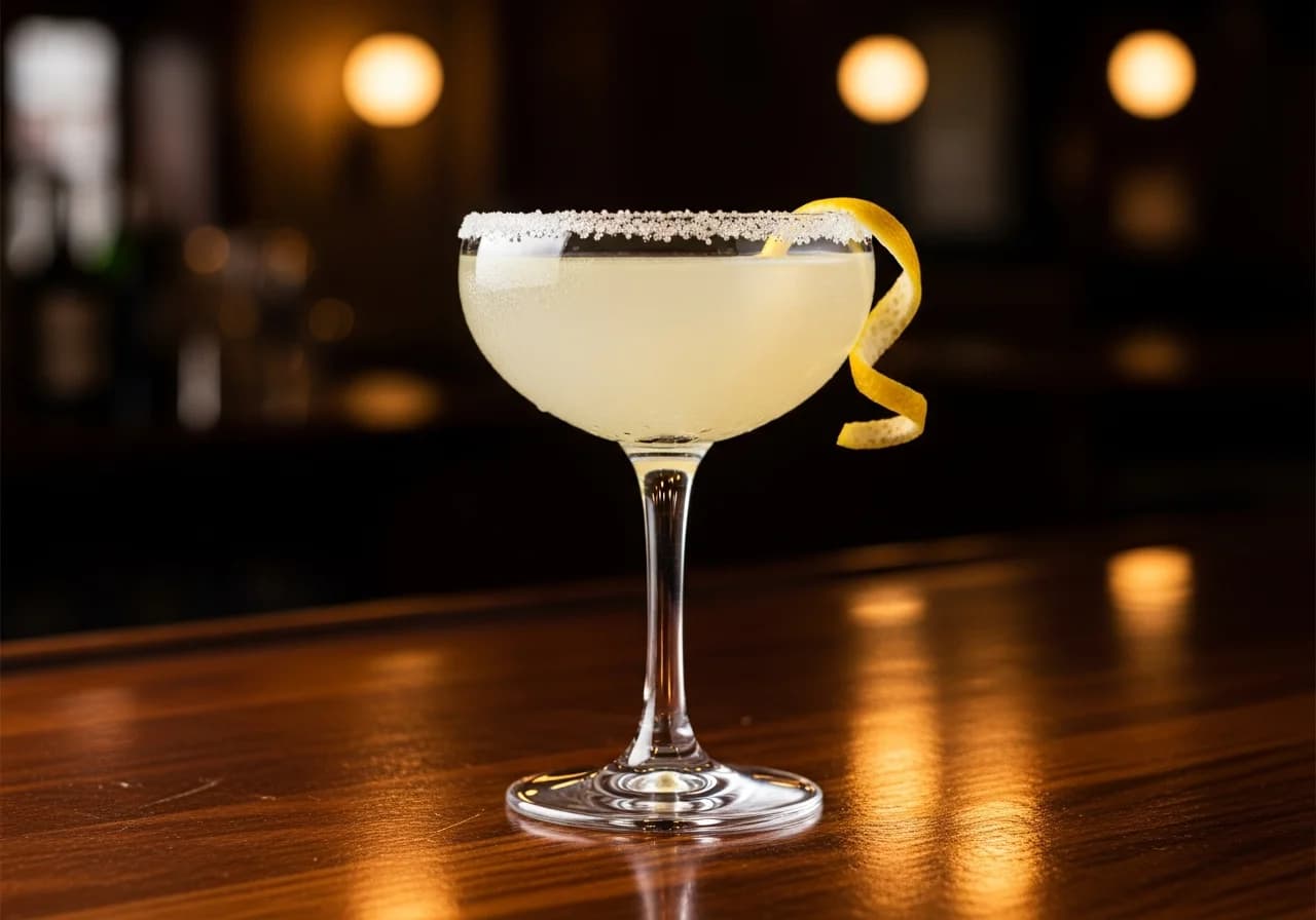 Lemon Drop Martini (IBA) - Vodka cocktail recept