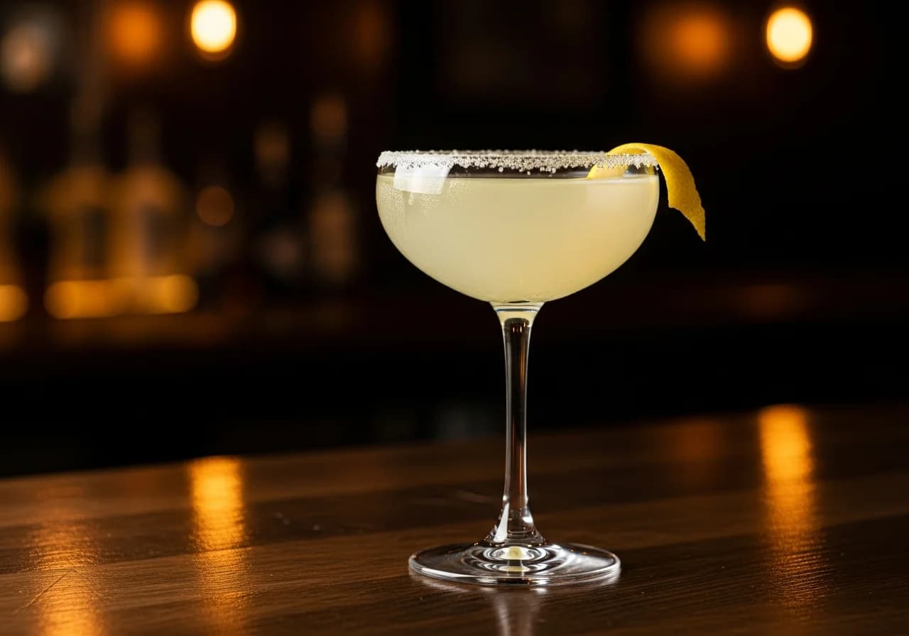 Lemon Drop Martini - Vodka cocktail recept