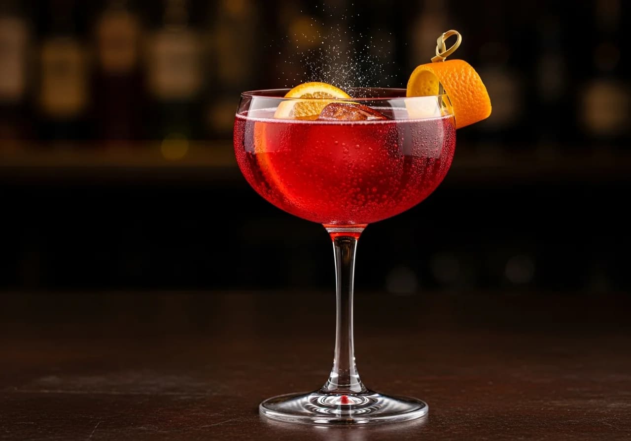 Negroni Sbagliato - Likör cocktail recept