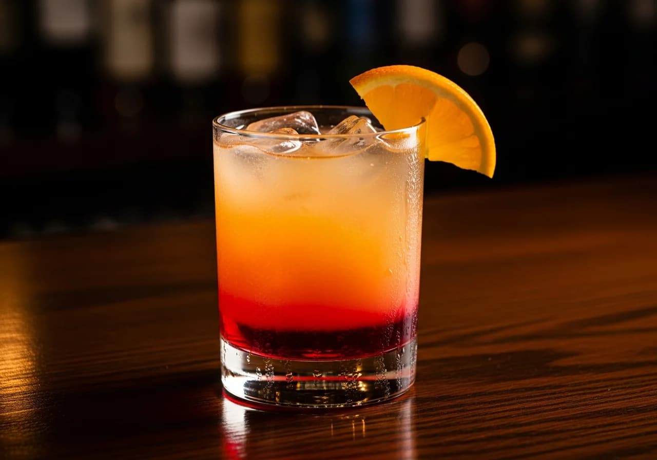 Original Tequila Sunrise - Tequila/Mezcal cocktail recept