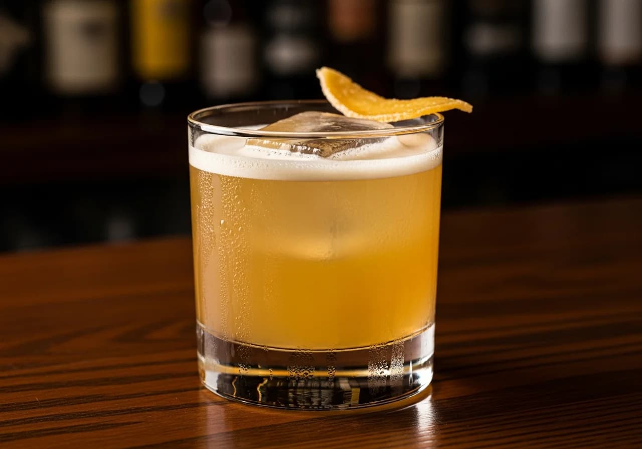 Penicillin - Whisky cocktail recept