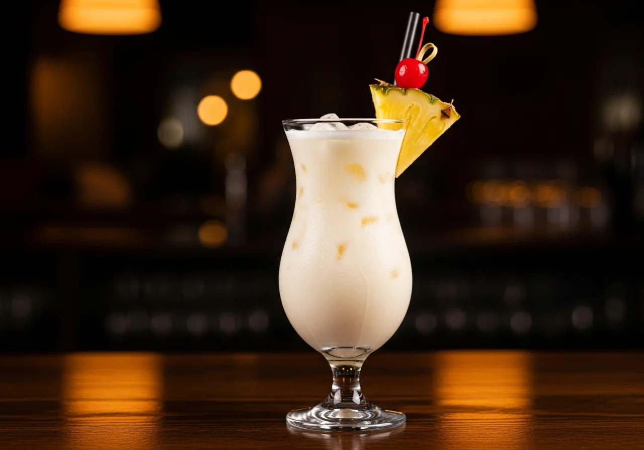 Piña Colada - Rom cocktail recept