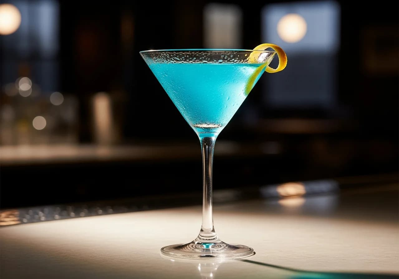 Sapphire Martini - Gin cocktail recept