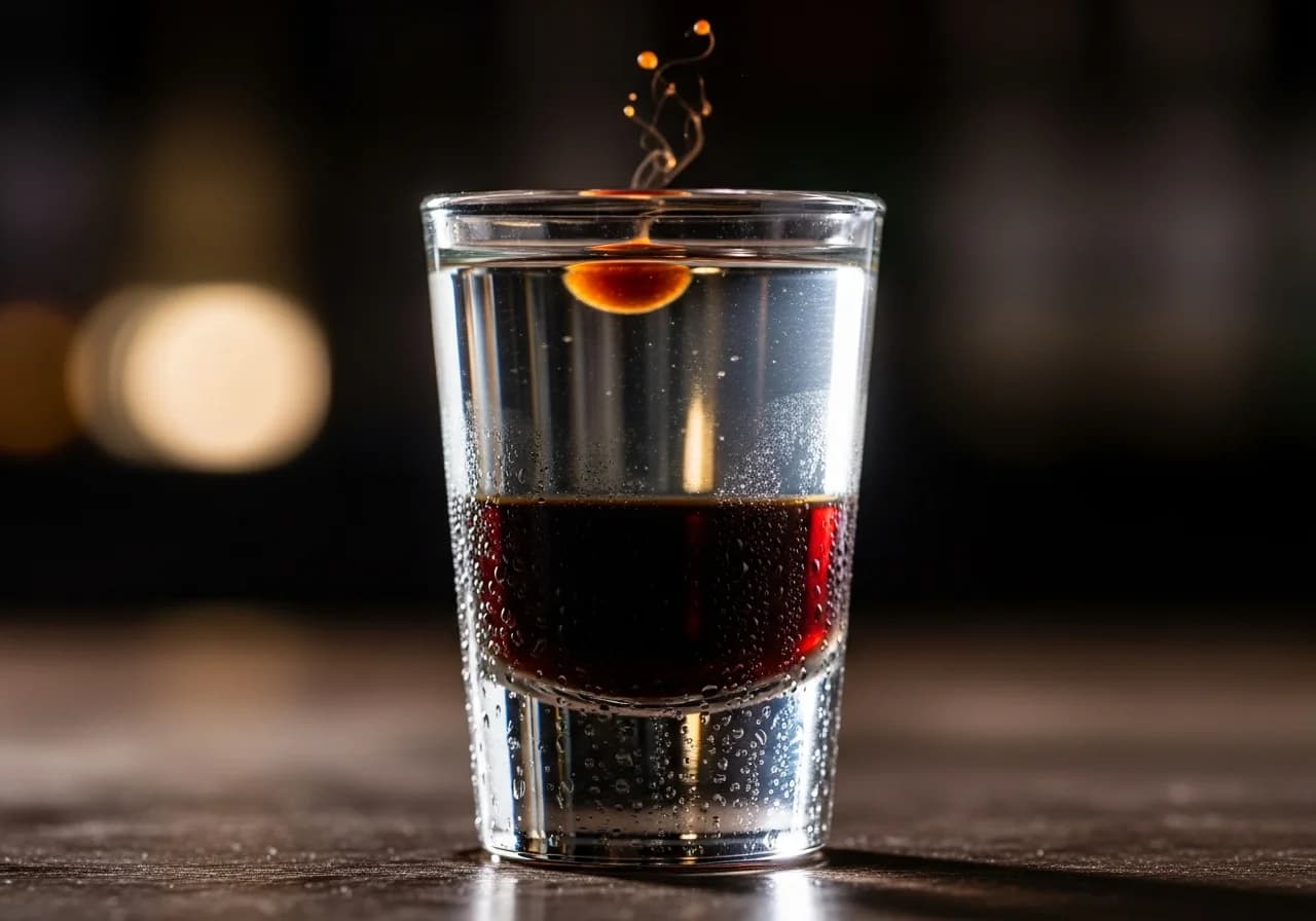 Spanish Bomb - Vodka cocktail recept