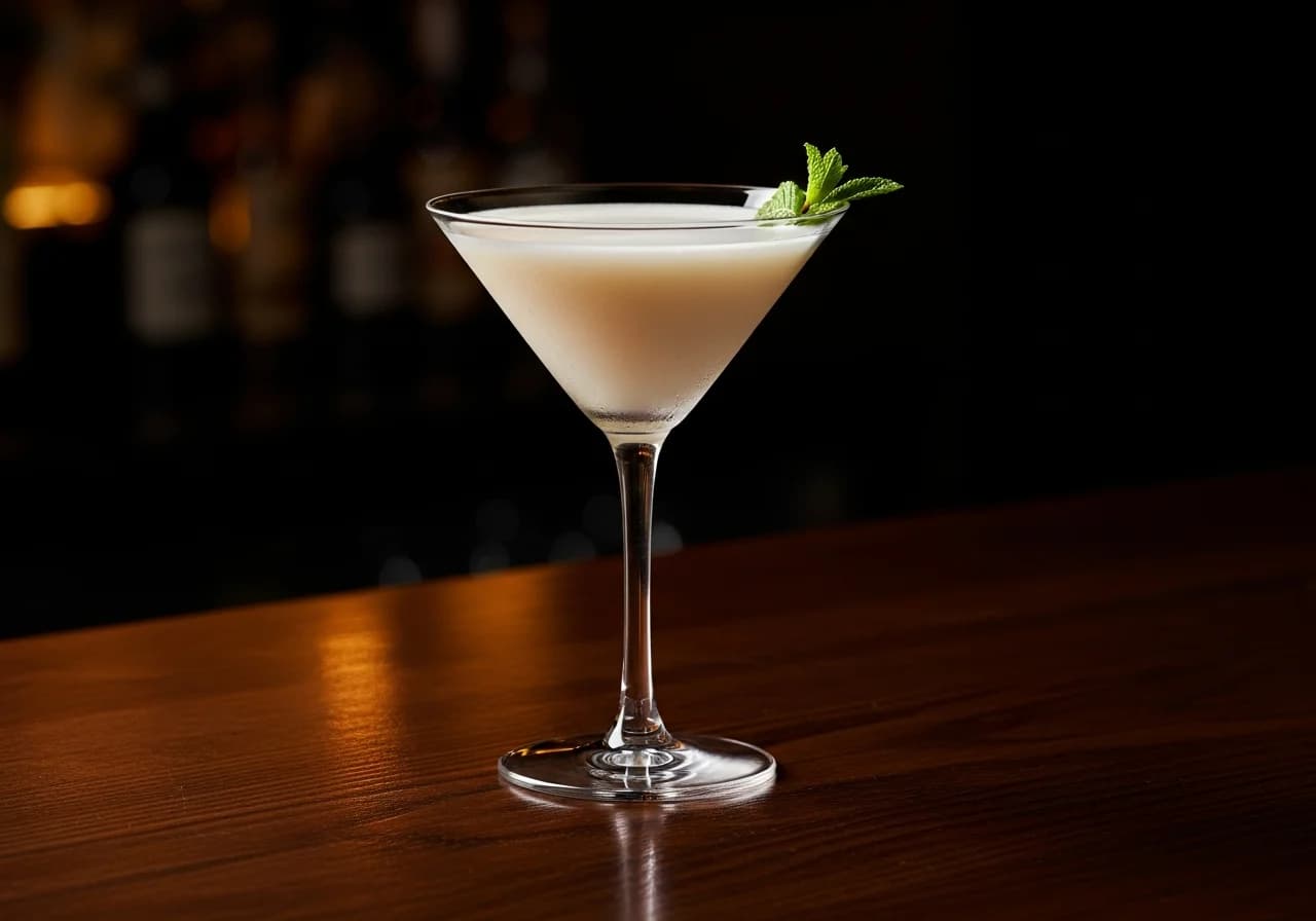 Stinger (IBA) - Likör cocktail recept