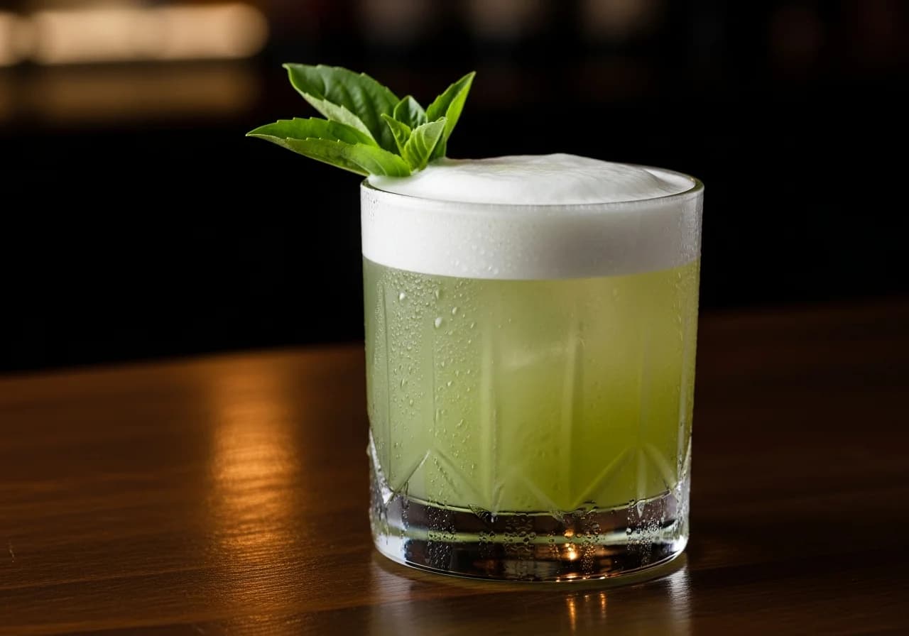 Thai Basil - Gin cocktail recept