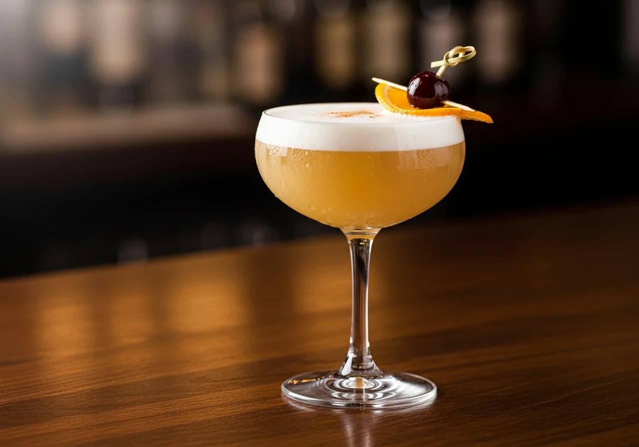 Whiskey Sour - Whisky cocktail recept