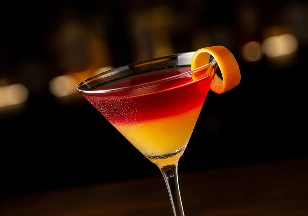 Baileys Orange Bliss - Likör cocktail recept