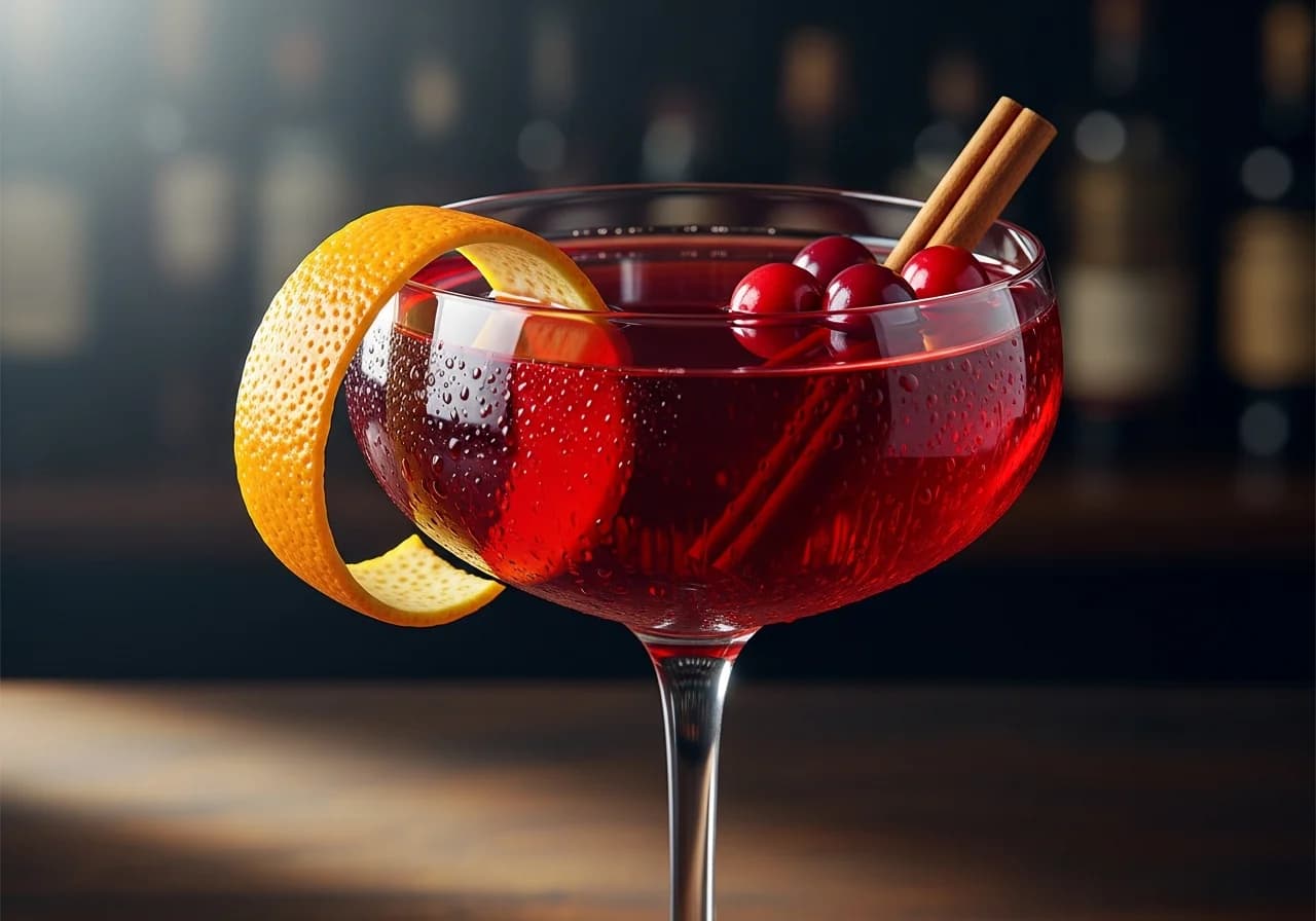 Christmas Spirit - Gin cocktail recept