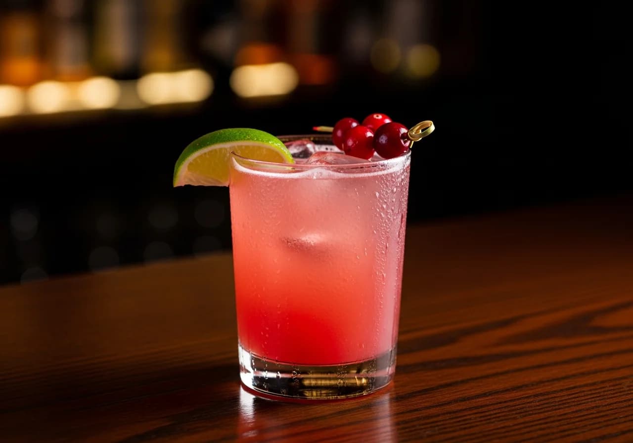 Cranberry Jack - Likör cocktail recept