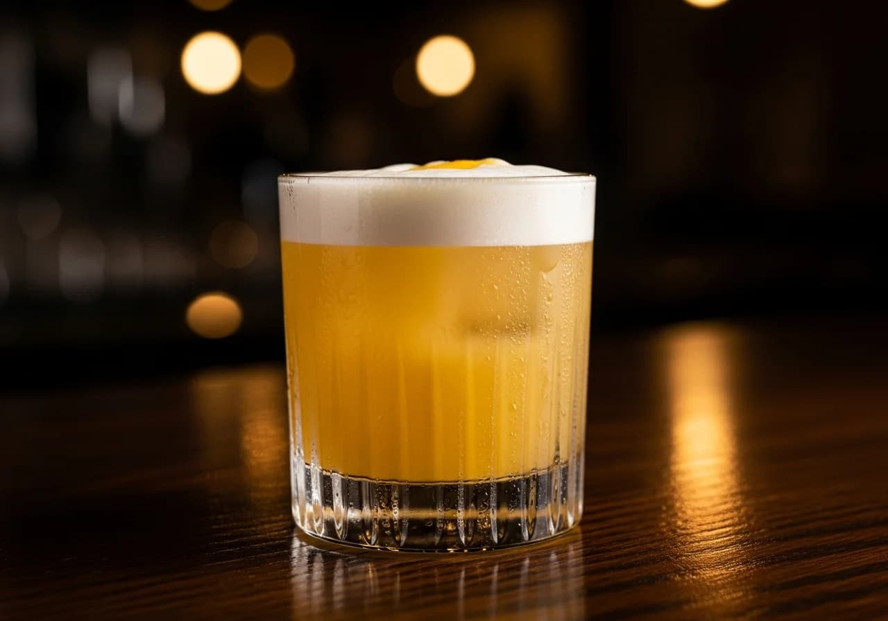 Galliano Sour - Likör cocktail recept