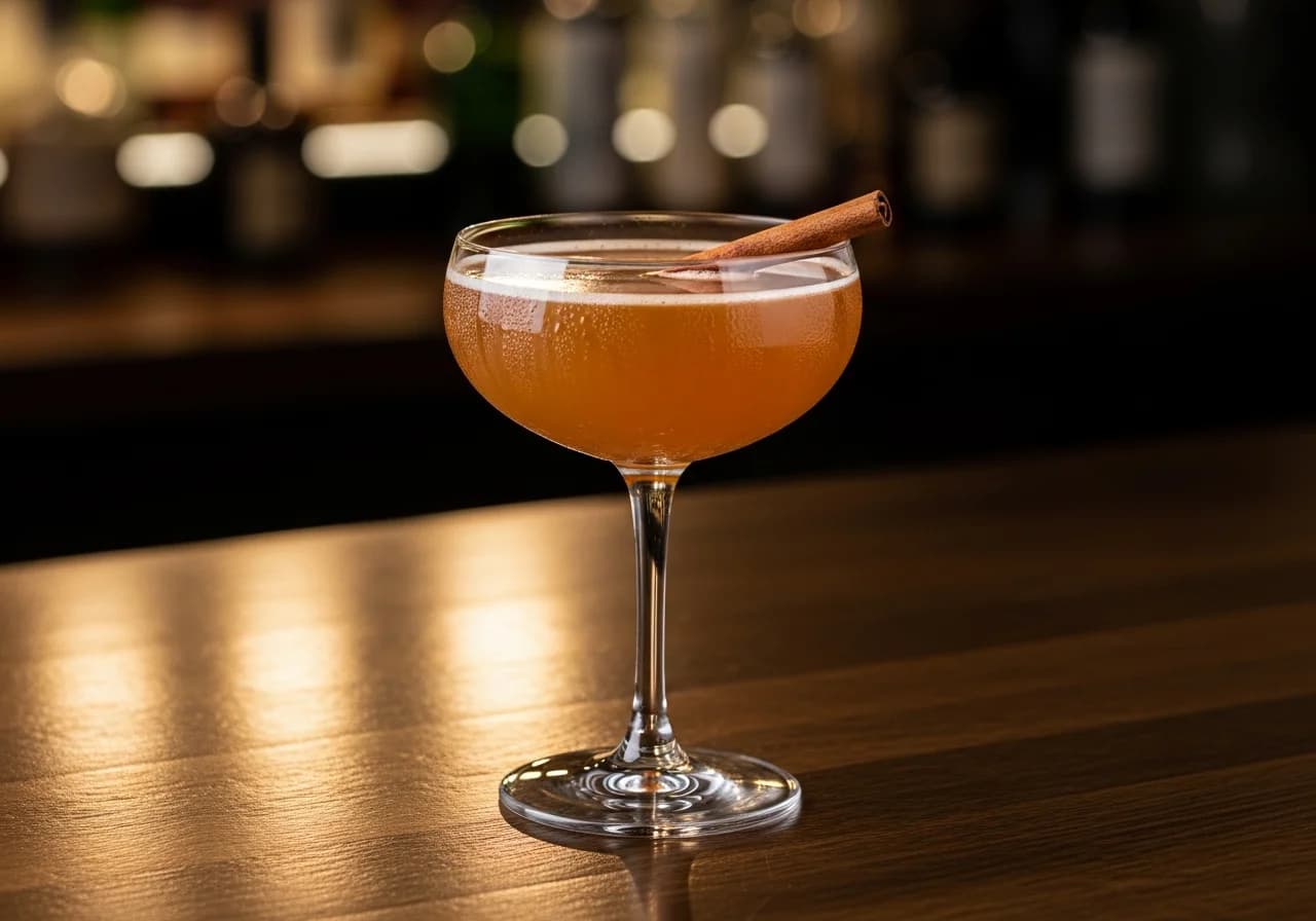 Kanelkyss - Likör cocktail recept