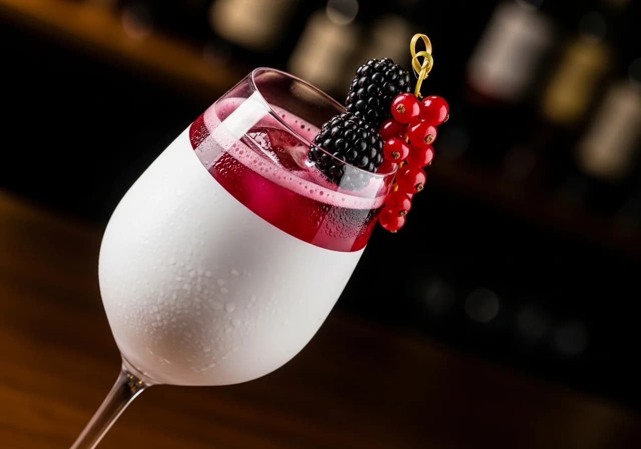 Kir - Likör cocktail recept